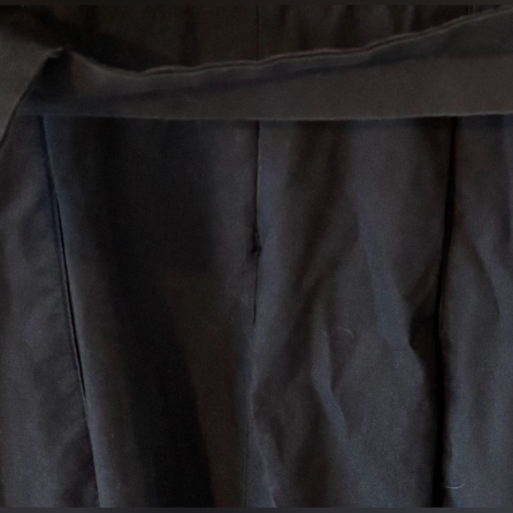 Zara Black Poplin Cargo Boiler Utility Suit Jumpsuit - Picture 8 of 16